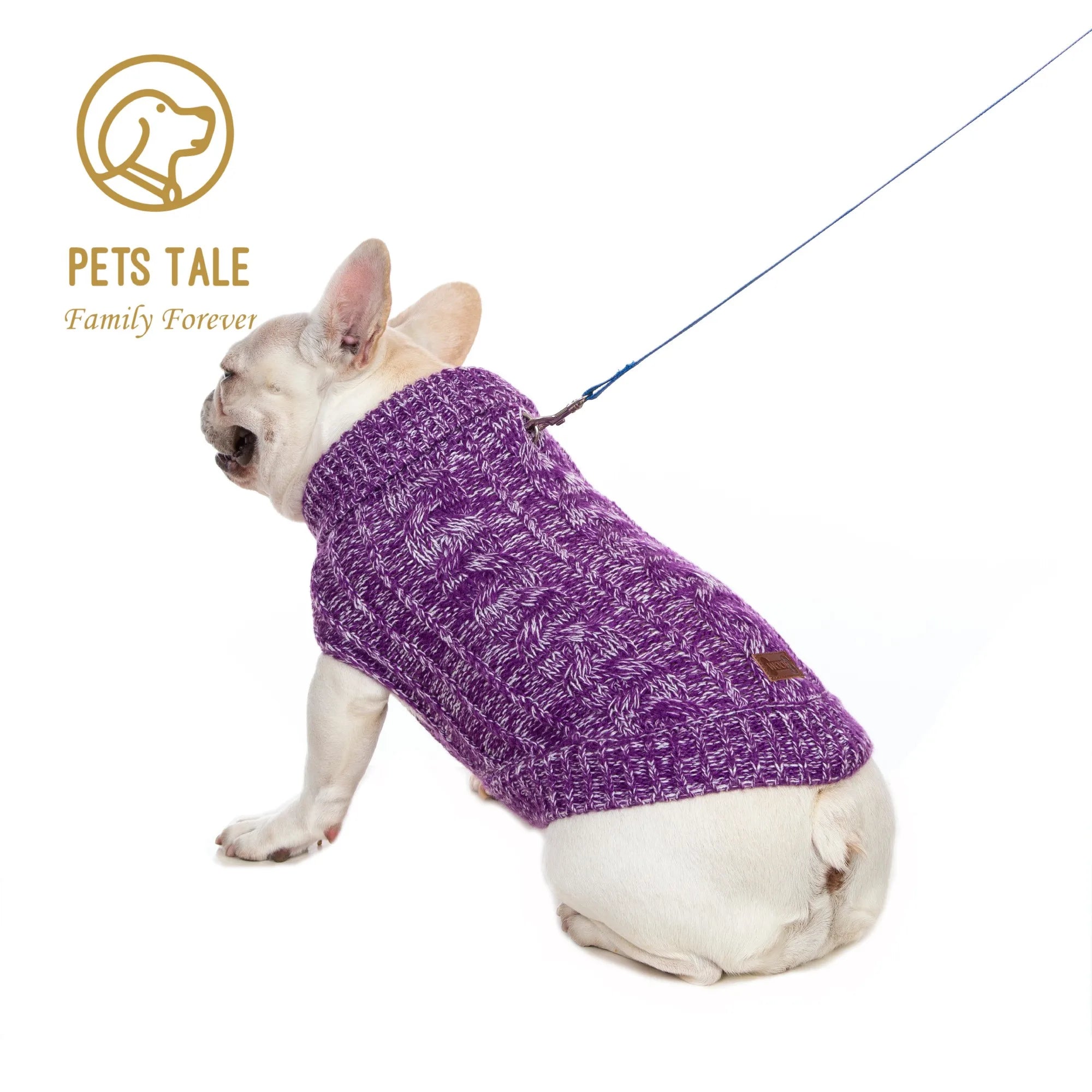 Cozy Knitted Pet Sweater for Winter - Keep Your Dog Warm and Stylish