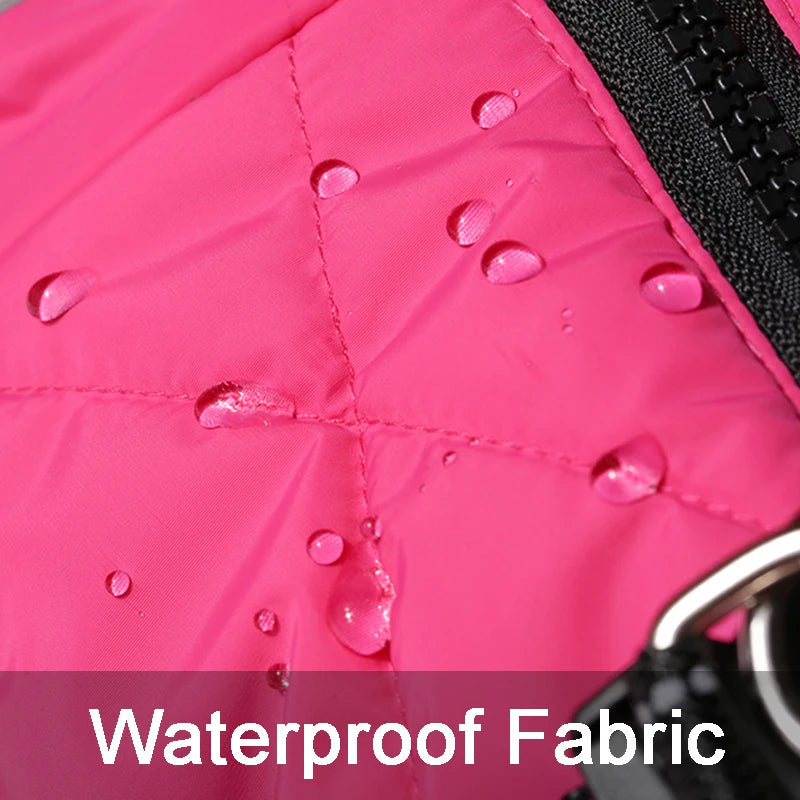 All-Weather Dog Jacket with Built-In Harness β Waterproof & Windproof Winter Coat