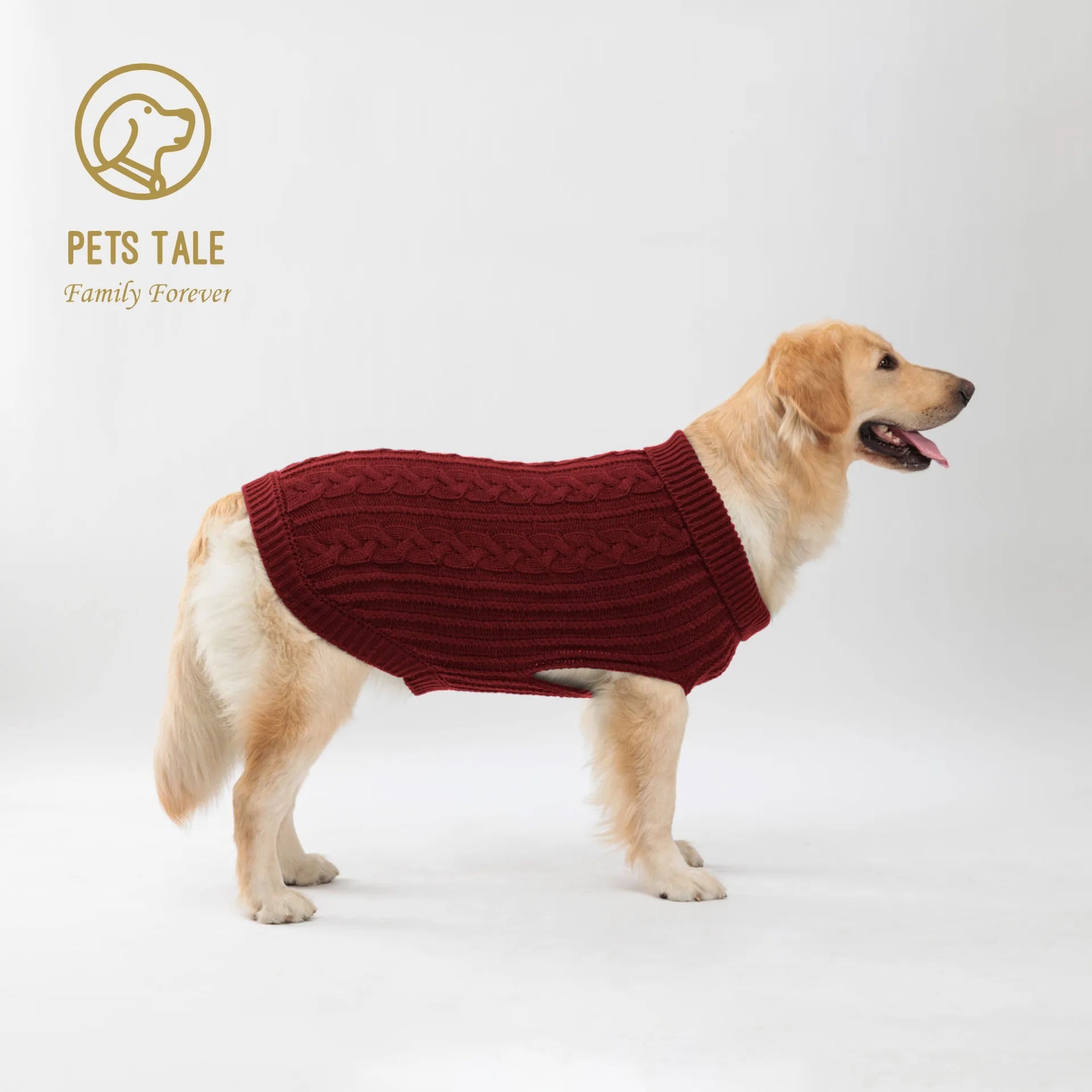 Cozy Knitted Pet Sweater for Winter - Keep Your Dog Warm and Stylish