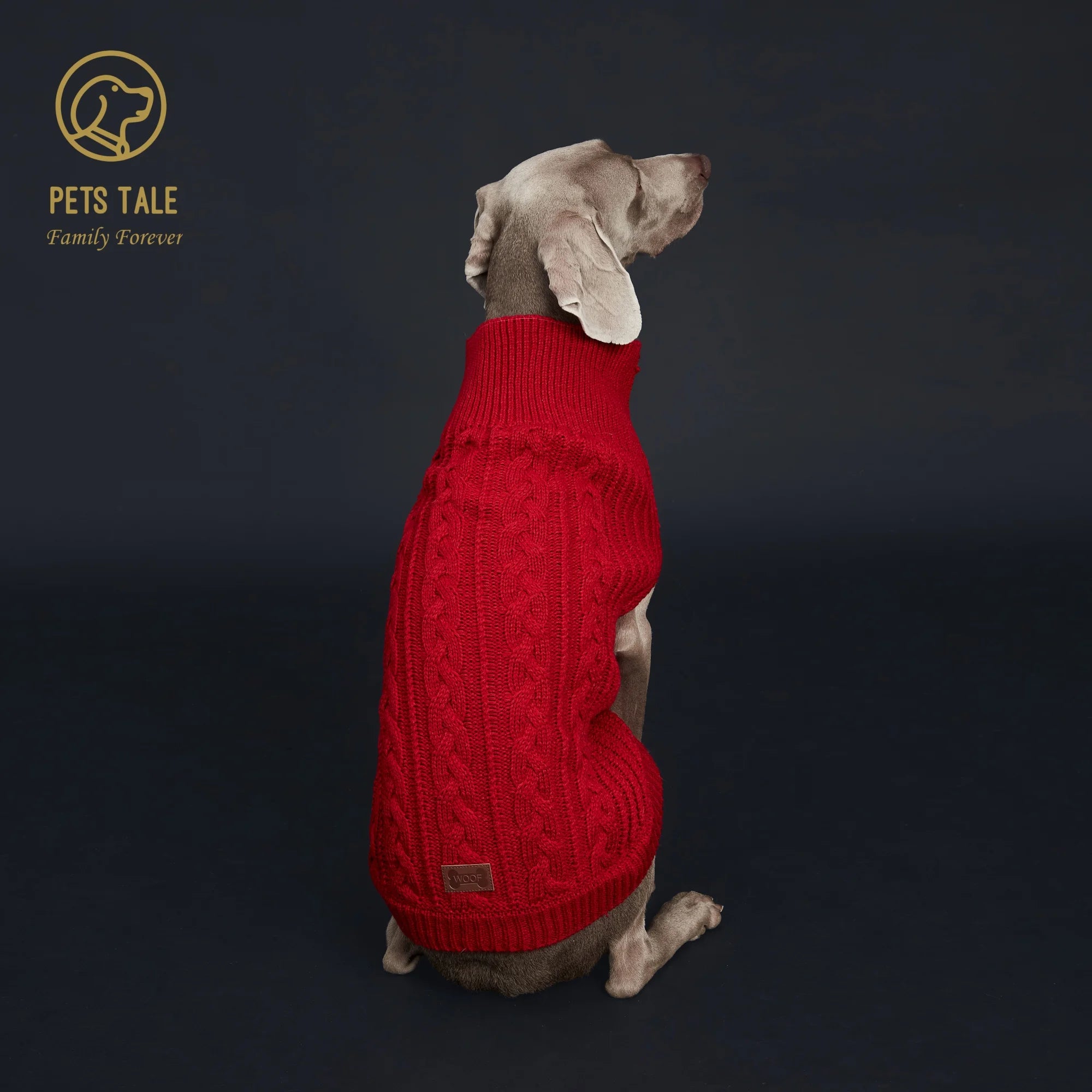 Cozy Knitted Pet Sweater for Winter - Keep Your Dog Warm and Stylish