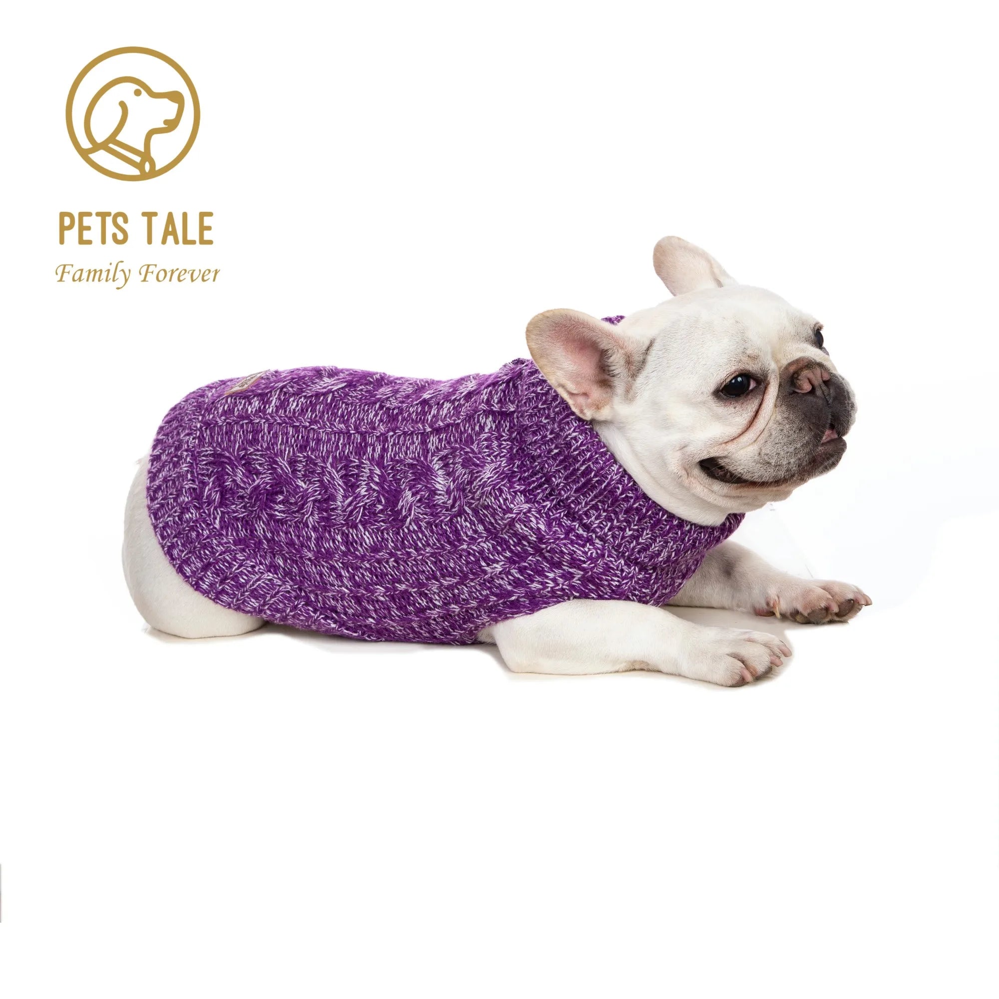 Cozy Knitted Pet Sweater for Winter - Keep Your Dog Warm and Stylish