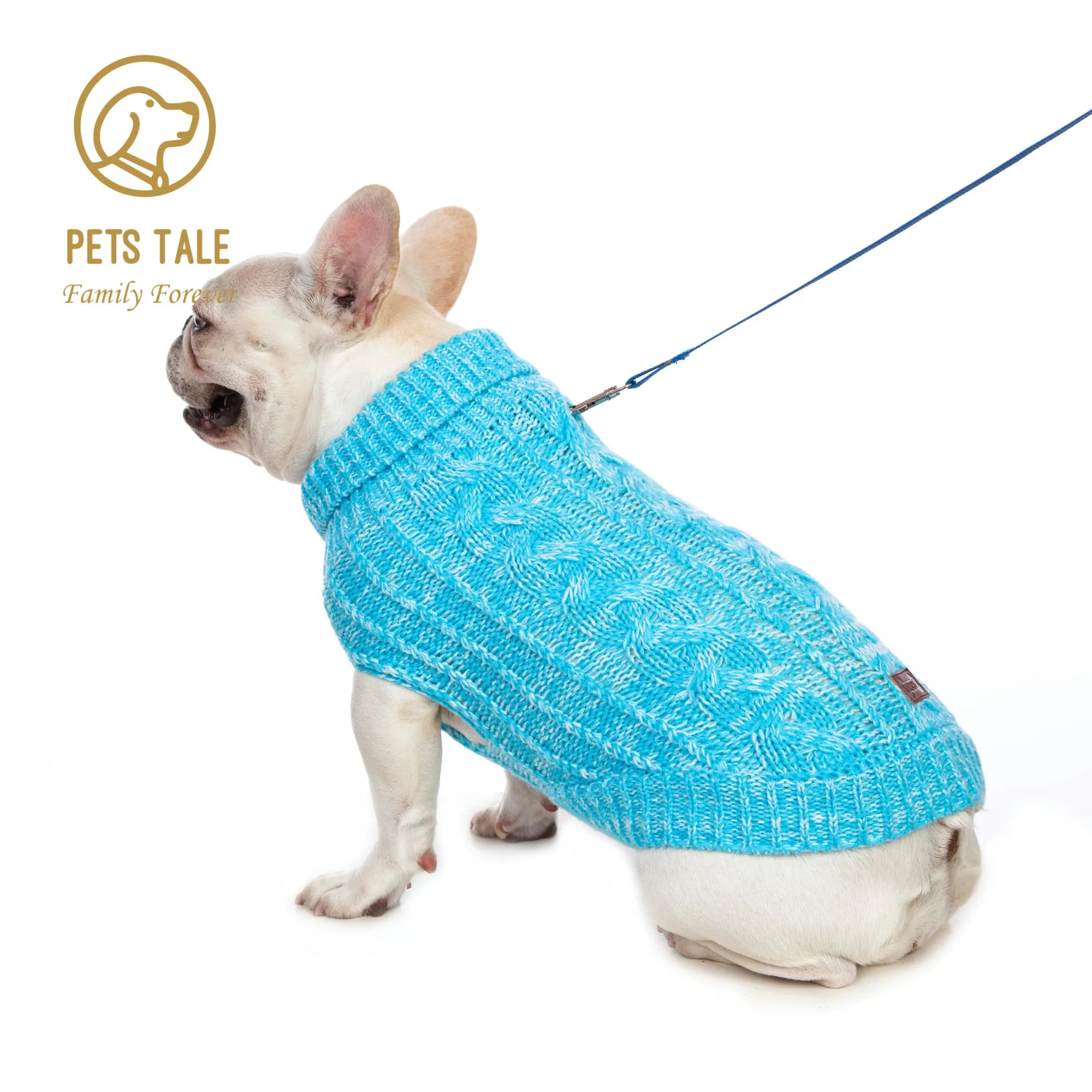 Cozy Knitted Pet Sweater for Winter - Keep Your Dog Warm and Stylish