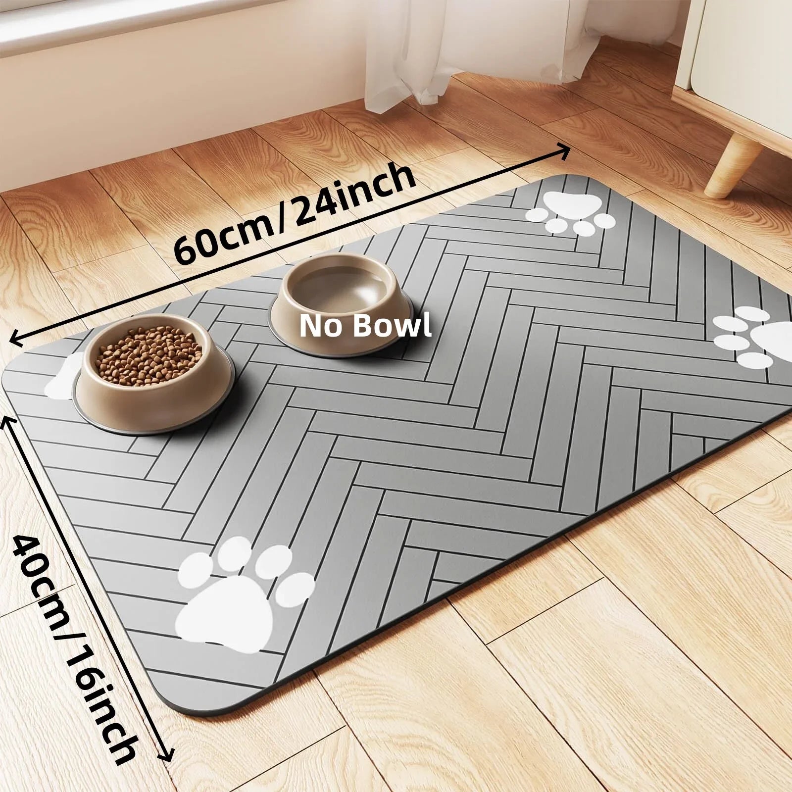 PawGuard™ Waterproof Pet Feeding Mat