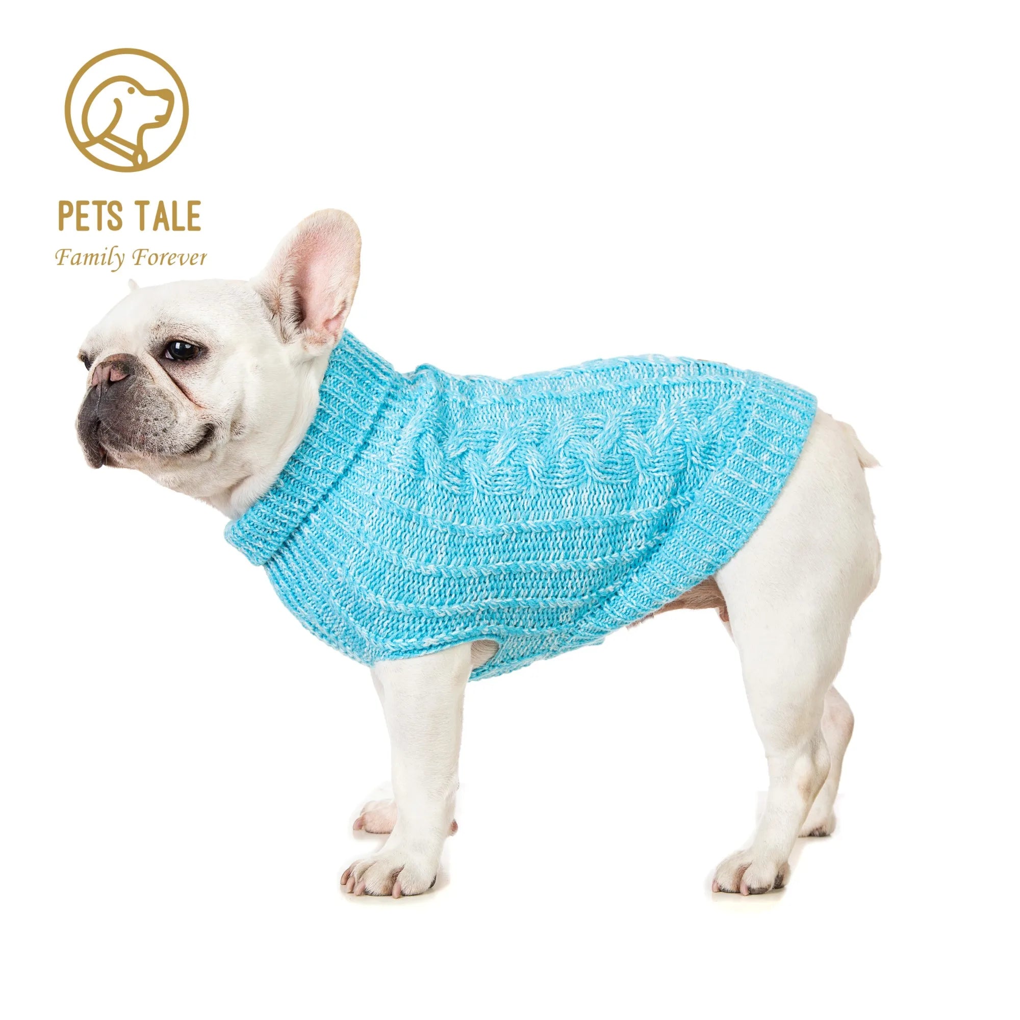 Cozy Knitted Pet Sweater for Winter - Keep Your Dog Warm and Stylish