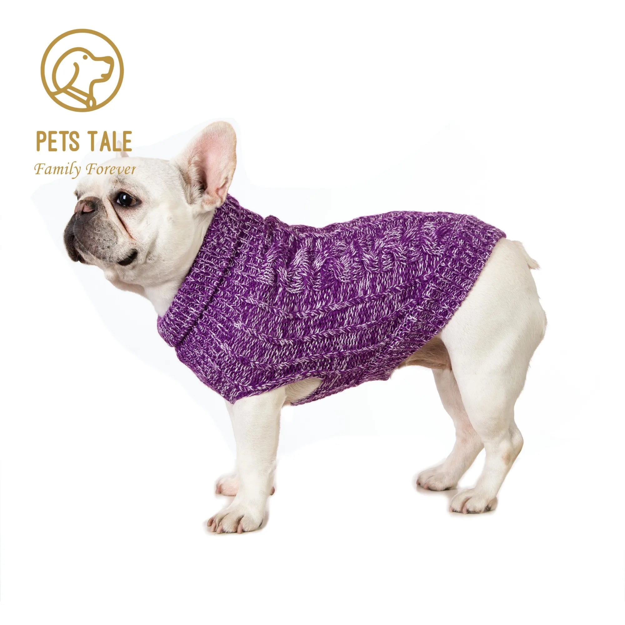 Cozy Knitted Pet Sweater for Winter - Keep Your Dog Warm and Stylish