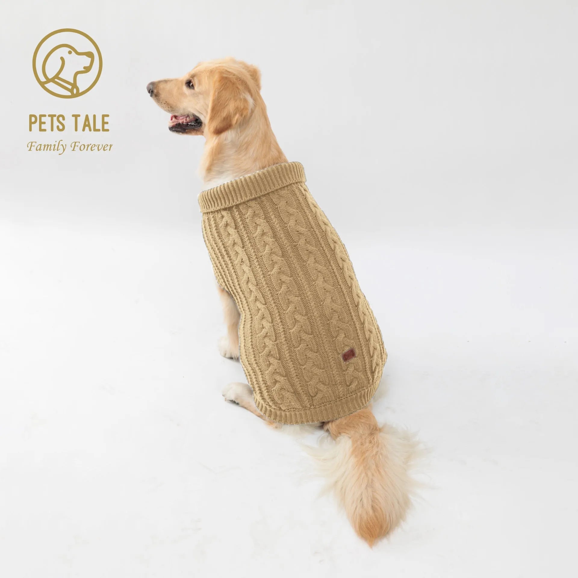 Cozy Knitted Pet Sweater for Winter - Keep Your Dog Warm and Stylish