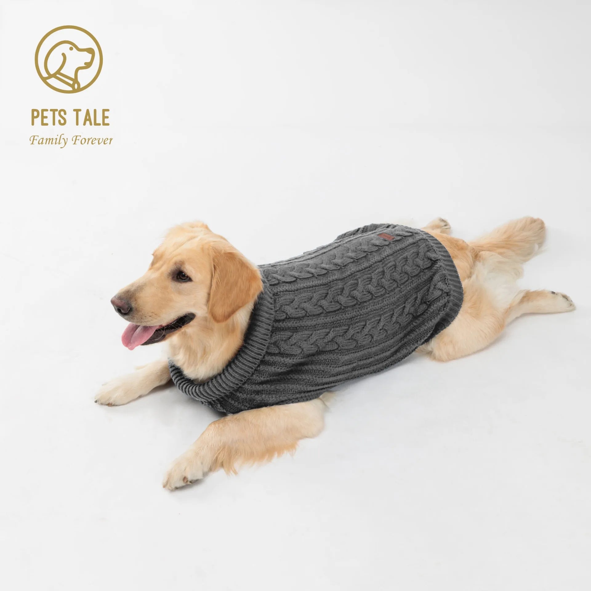 Cozy Knitted Pet Sweater for Winter - Keep Your Dog Warm and Stylish