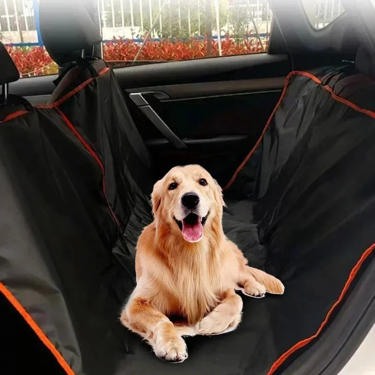 Dog Car Seat Cover – Waterproof & Scratchproof Back Seat Protector for Cars, SUVs & Trucks