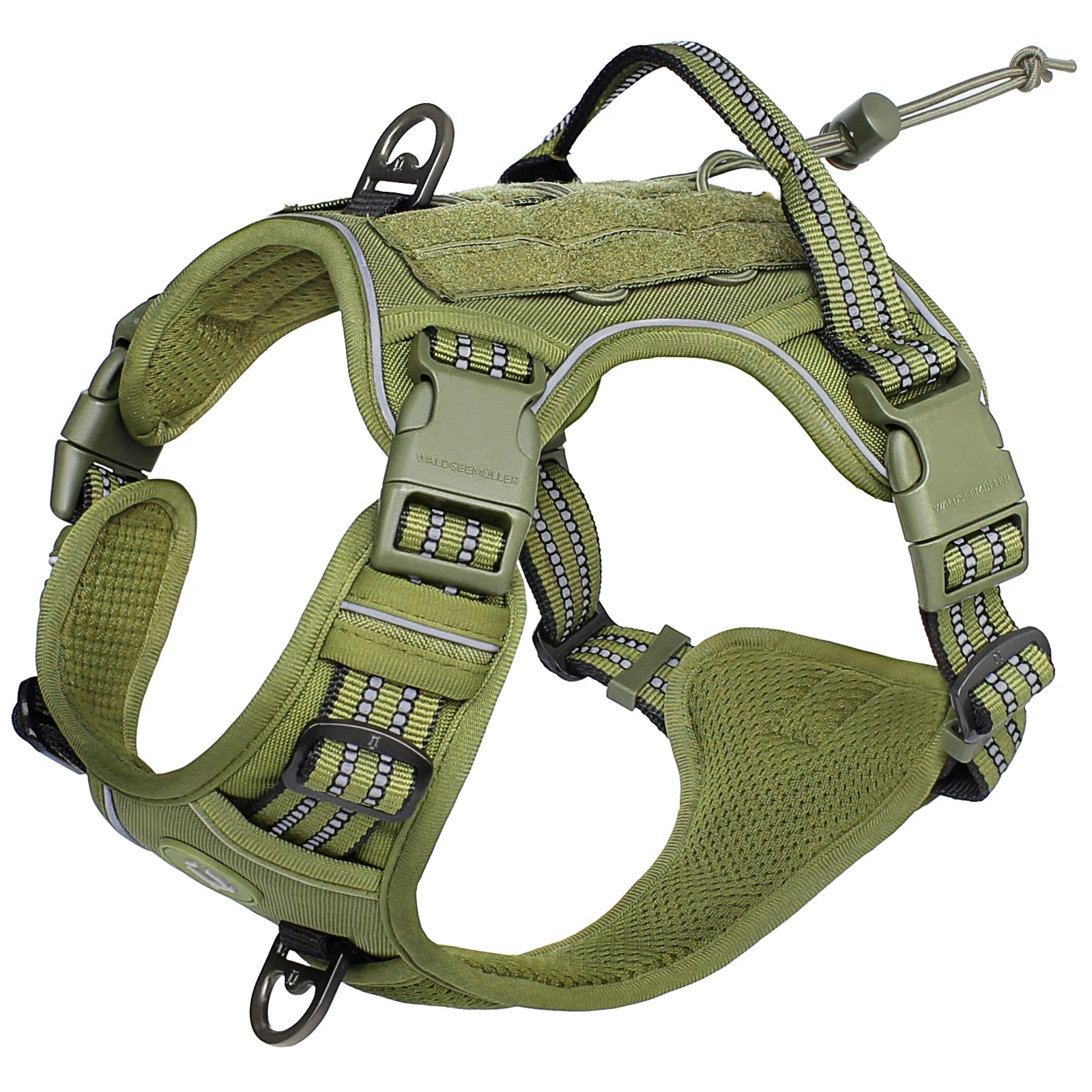 Elite Tactical Dog Harness – No-Pull Adjustable Military-Grade Vest for Medium & Large Dogs | Durable, Reflective & Comfortable