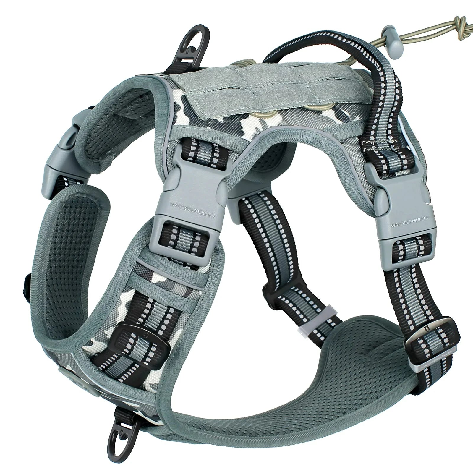Elite Tactical Dog Harness – No-Pull Adjustable Military-Grade Vest for Medium & Large Dogs | Durable, Reflective & Comfortable