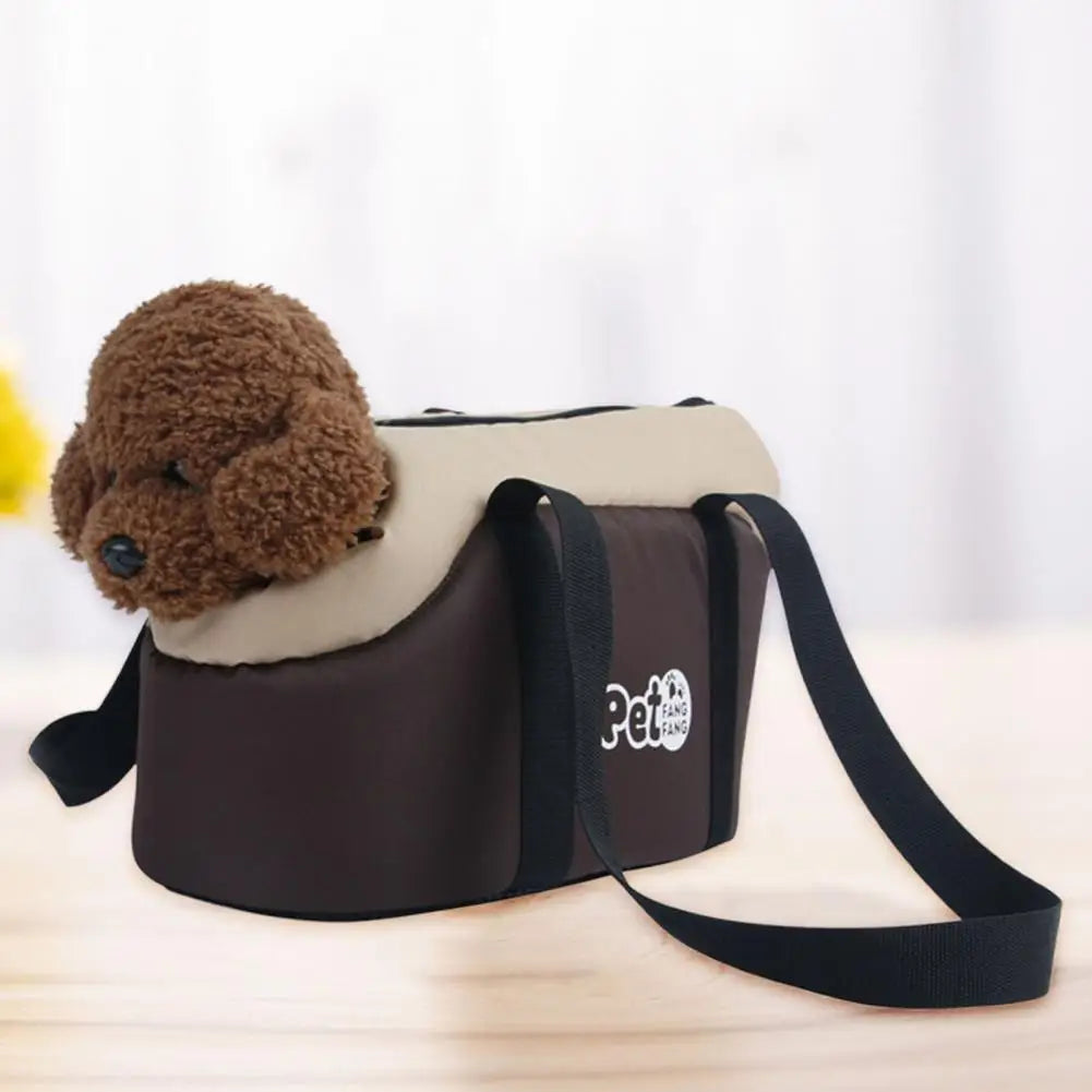 Soft-Sided Pet Travel Carrier – Breathable Tote with Padded Interior