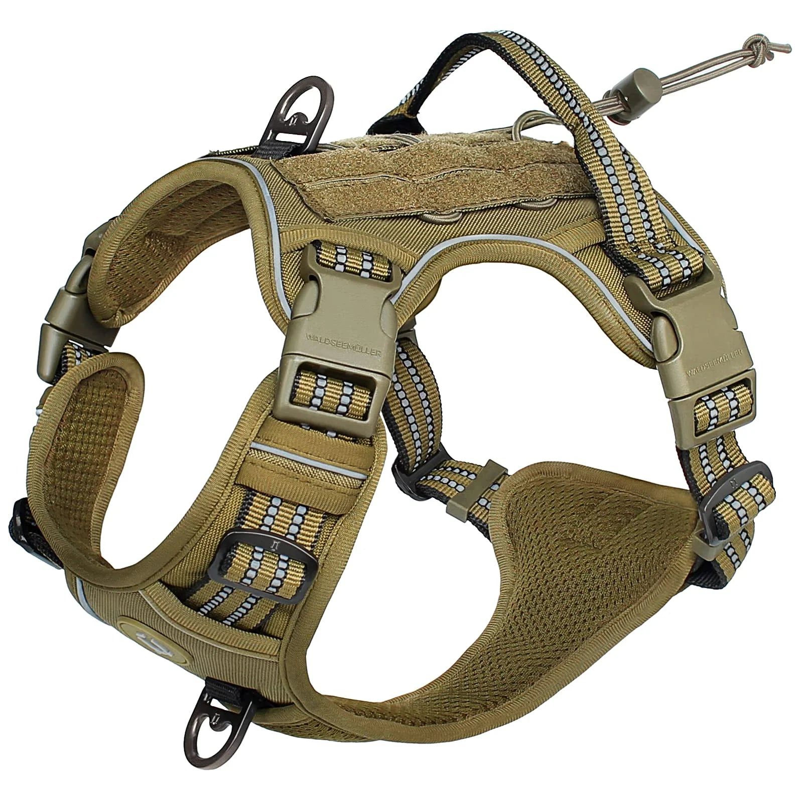 Elite Tactical Dog Harness – No-Pull Adjustable Military-Grade Vest for Medium & Large Dogs | Durable, Reflective & Comfortable