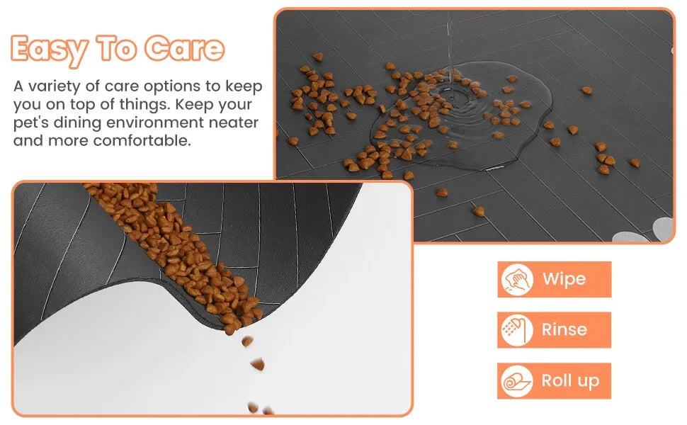 PawGuard™ Waterproof Pet Feeding Mat