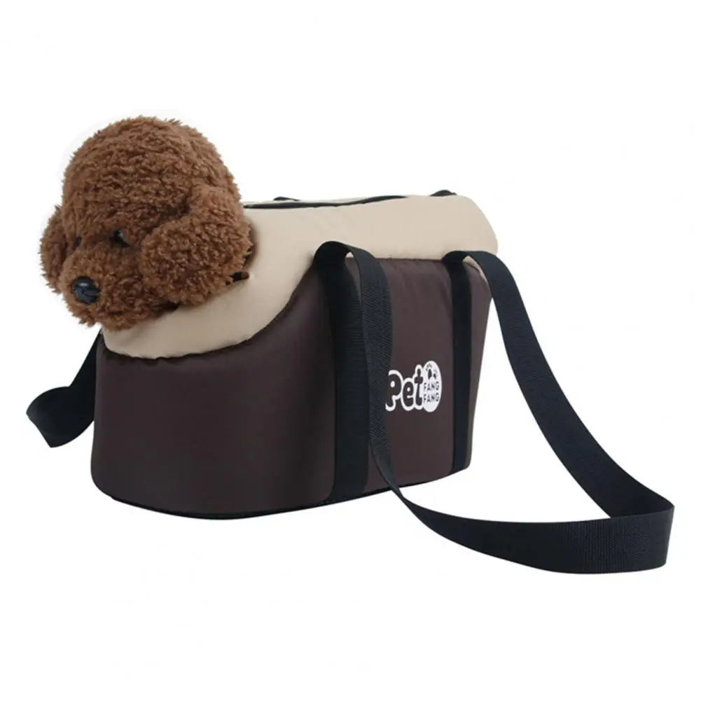 Soft-Sided Pet Travel Carrier – Breathable Tote with Padded Interior