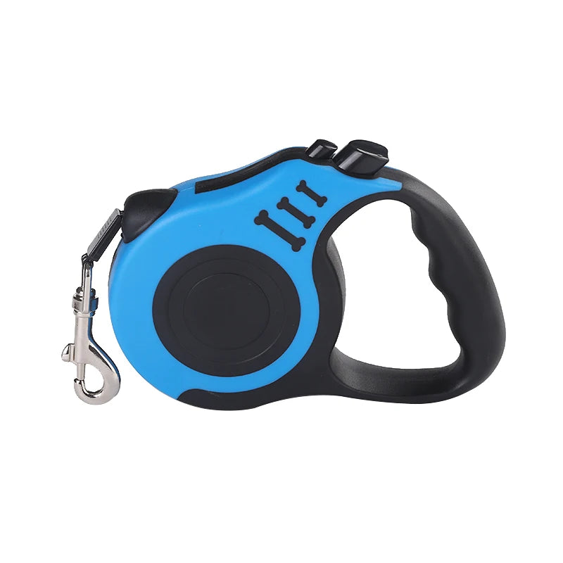 Durable Retractable Dog Leash – 3m/5m Strong Nylon Lead for Small, Medium & Large Dogs