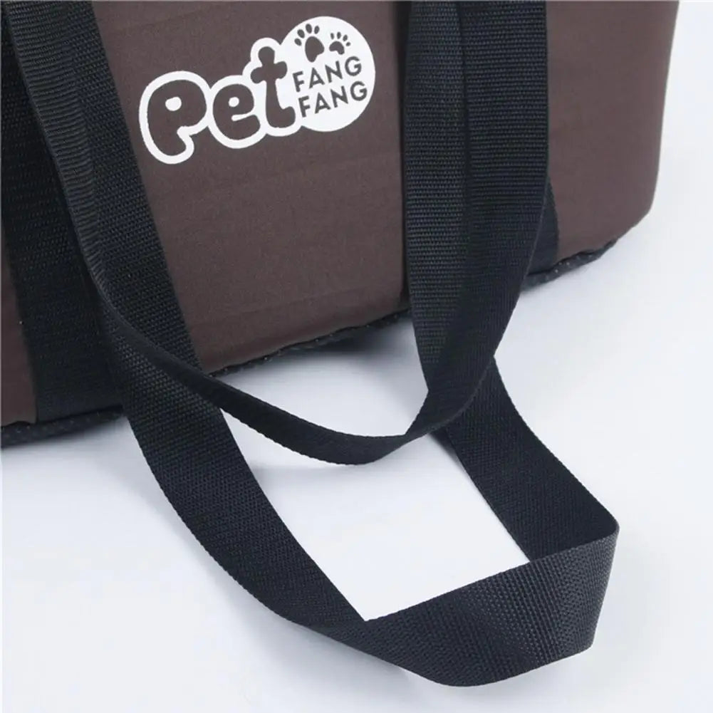 Soft-Sided Pet Travel Carrier – Breathable Tote with Padded Interior