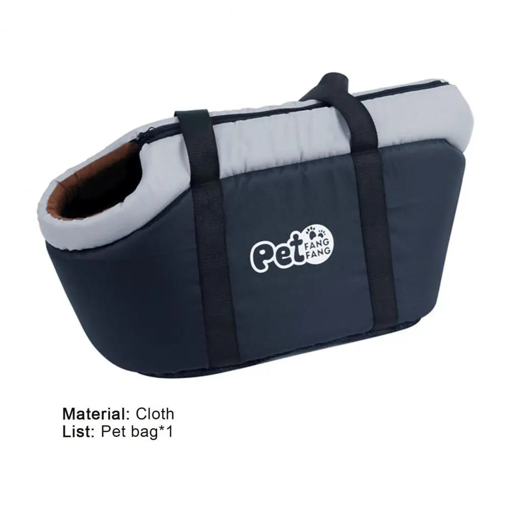 Soft-Sided Pet Travel Carrier – Breathable Tote with Padded Interior
