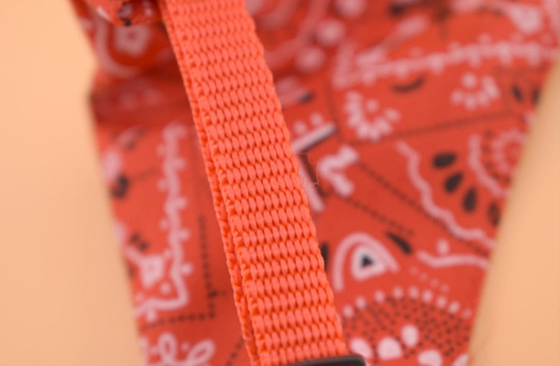 Adjustable Pet Bandana Collar – Stylish Triangle Scarf for Dogs & Cats